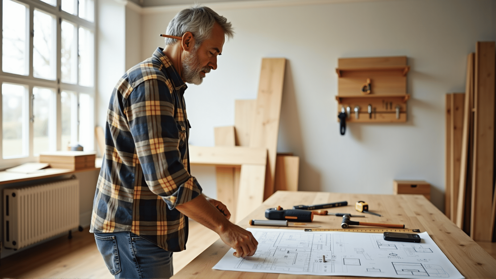 Renovation planning with tools and notes